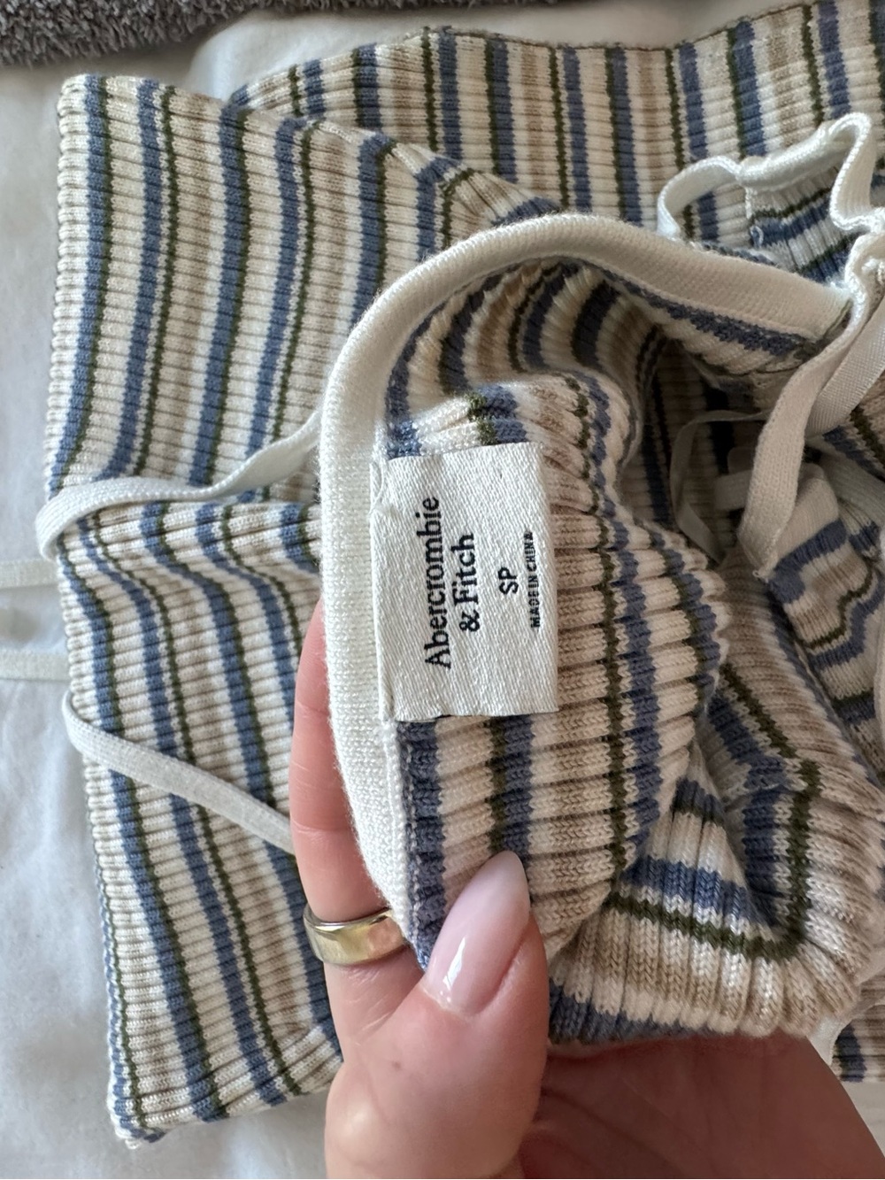 Abercrombie ribbed Midi Dress